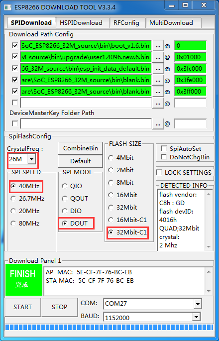 Firmware downloading